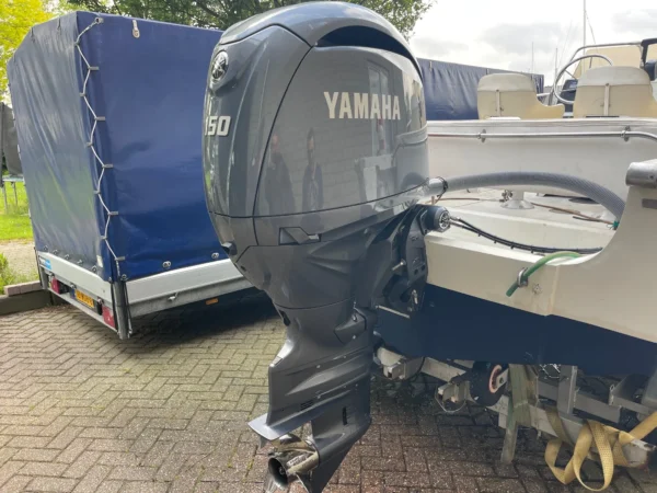 Slightly Used Yamaha 150ETLD Four Stroke Outboard Motor