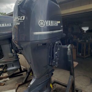 Slightly Used Yamaha F250A Four Stroke Outboard Motor