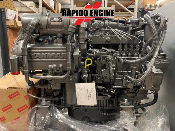 Slightly Used Yanmar 4BY3-STP Inboard Motor Engine